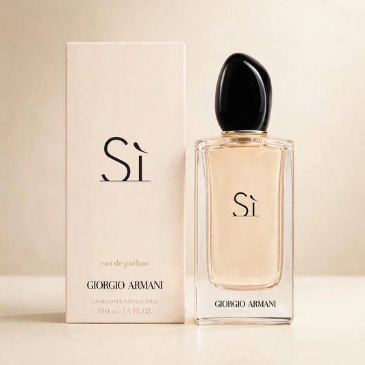Giorgio Armani Si EDP 100ml for Women – lifestyle scene