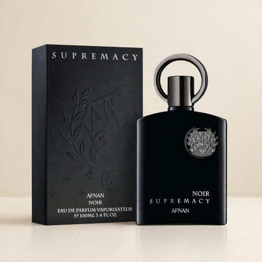 Afnan Supremacy Noir Eau de Parfum 100ml / 3.4oz — Cream studio set