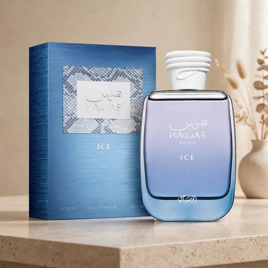Rasasi Hawas Ice Eau de Parfum 100ml/3.4oz for Men — warm