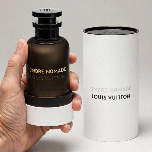 Louis Vuitton Ombre Nomade Eau de Parfum 100ml/3.4oz for Unisex – held in hand