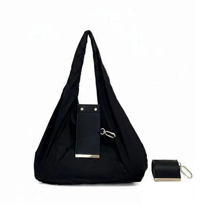 Foldable Keychain Tote Bag