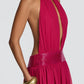 Embellished Halter Maxi Dress