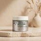 No7 Future Renew night cream jar in a warm beige studio