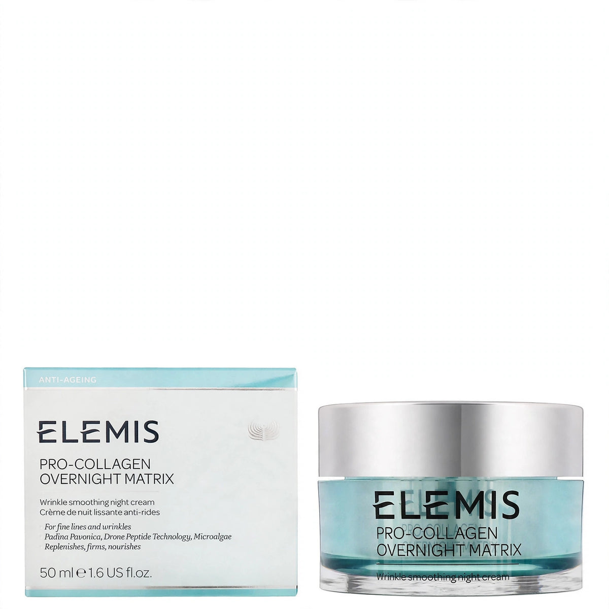 Elemis Pro-Collagen Overnight Matrix, 50ml, front view