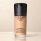 MAC Studio Fix Fluid SPF 15 foundation NC27 in cream studio setting