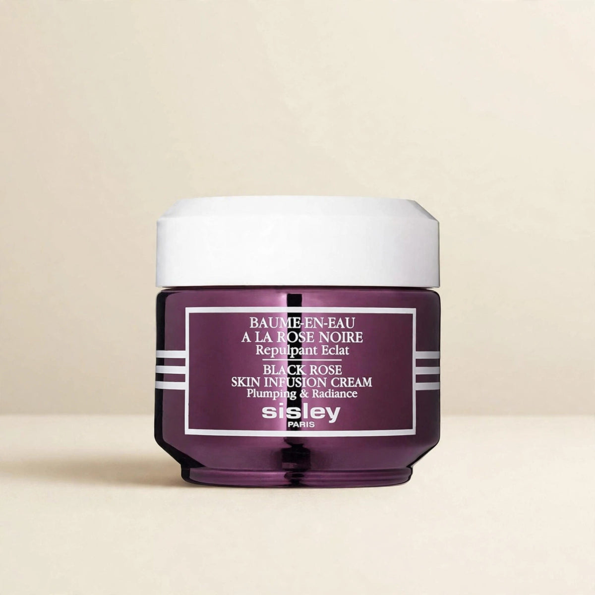 Sisley Black Rose Skin Infusion Cream in cream studio setting