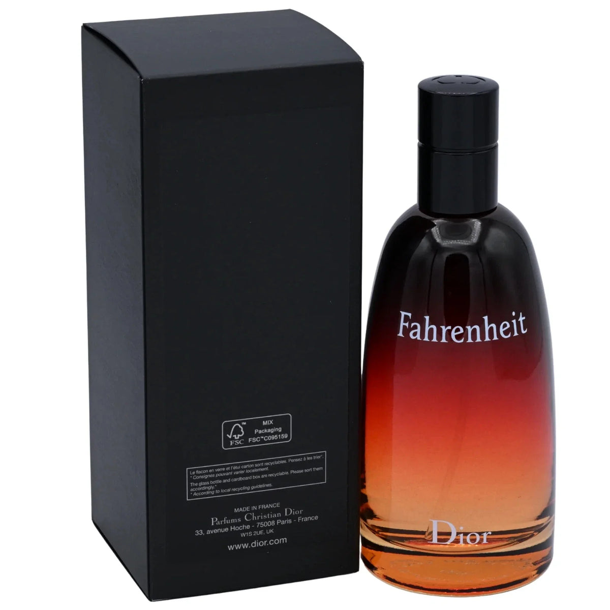 Christian Dior Fahrenheit Cologne for Men – 100 ml / 3.4 oz – New