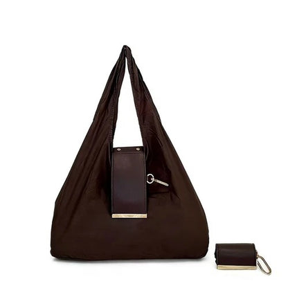 Foldable Keychain Tote Bag