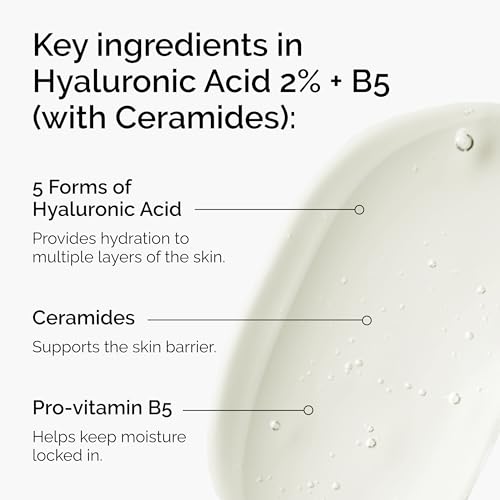 The Ordinary Hyaluronic Acid 2% + B5 with Ceramides – Hydrating Face Serum