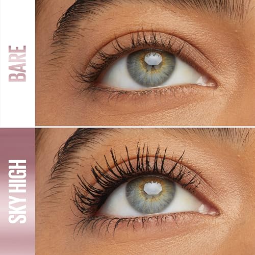 Maybelline Lash Sensational Sky High Mascara – Blackest Black Volumizing & Lengthening