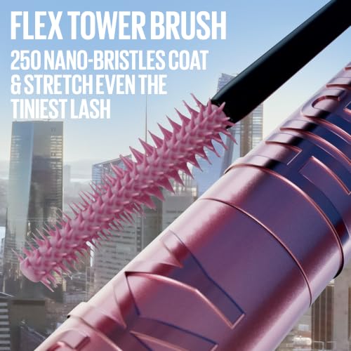 Maybelline Lash Sensational Sky High Mascara – Blackest Black Volumizing & Lengthening