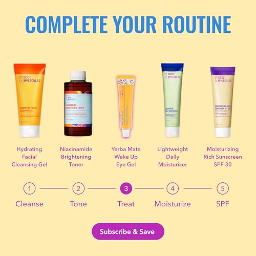 Good Molecules Yerba Mate Wake Up Eye Gel – Caffeine Eye Care 15ml