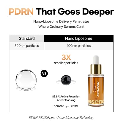 Essenciel PDRN Serum 10% – Hydrating Korean Facial Ampoule 30ml