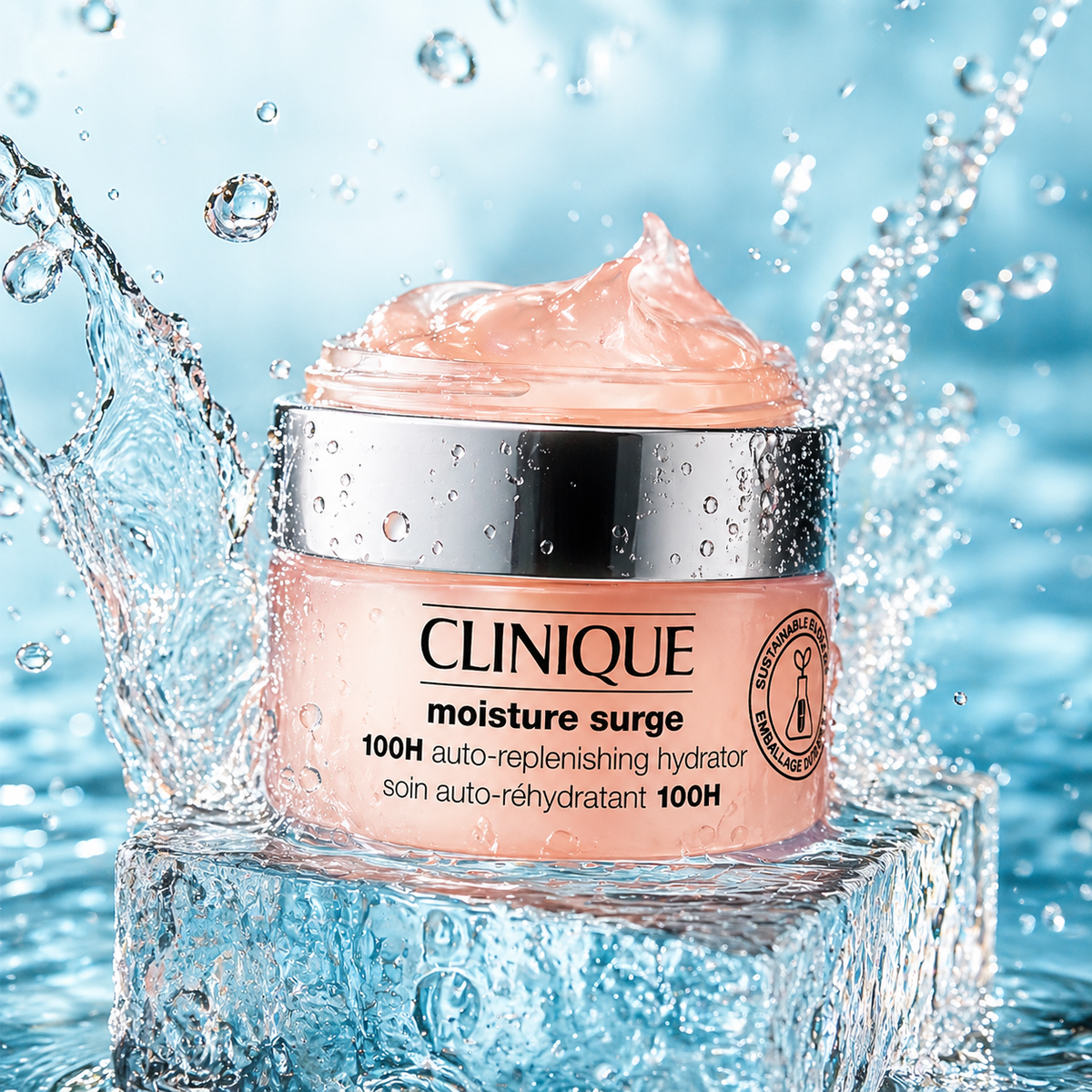Luxrias™ Clinique Moisture Surge 100H Auto-Replenishing Hydrator Gel-Cream