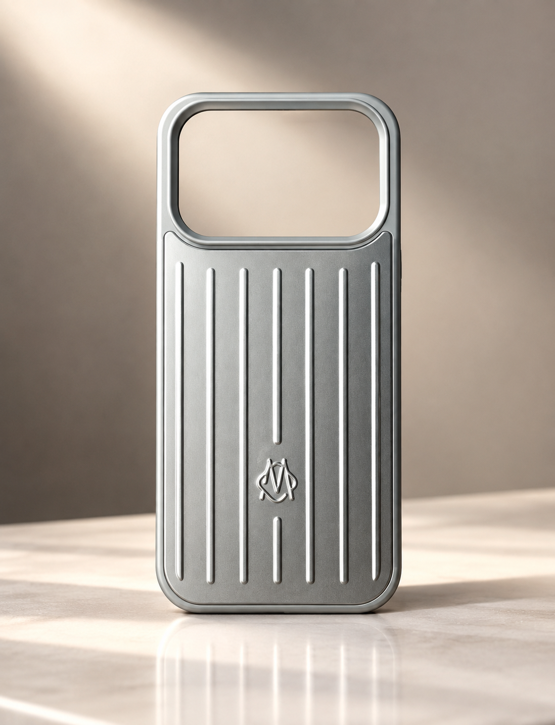 Silver Aluminum Case for iPhone 17 Pro Max – Premium Protective Phone Cover
