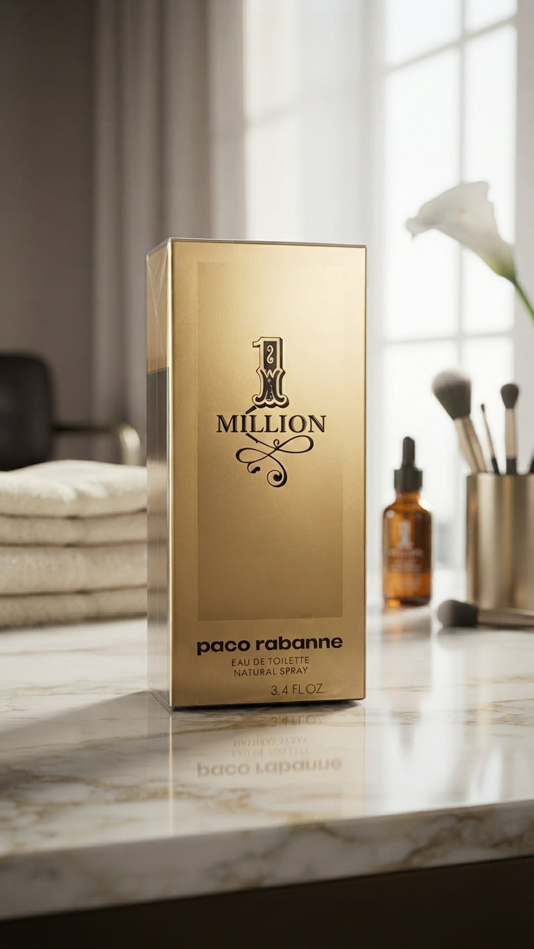 Paco Rabanne 1 Million EDT Spray 100ml 3.4oz – Luxury Men’s Designer Cologne