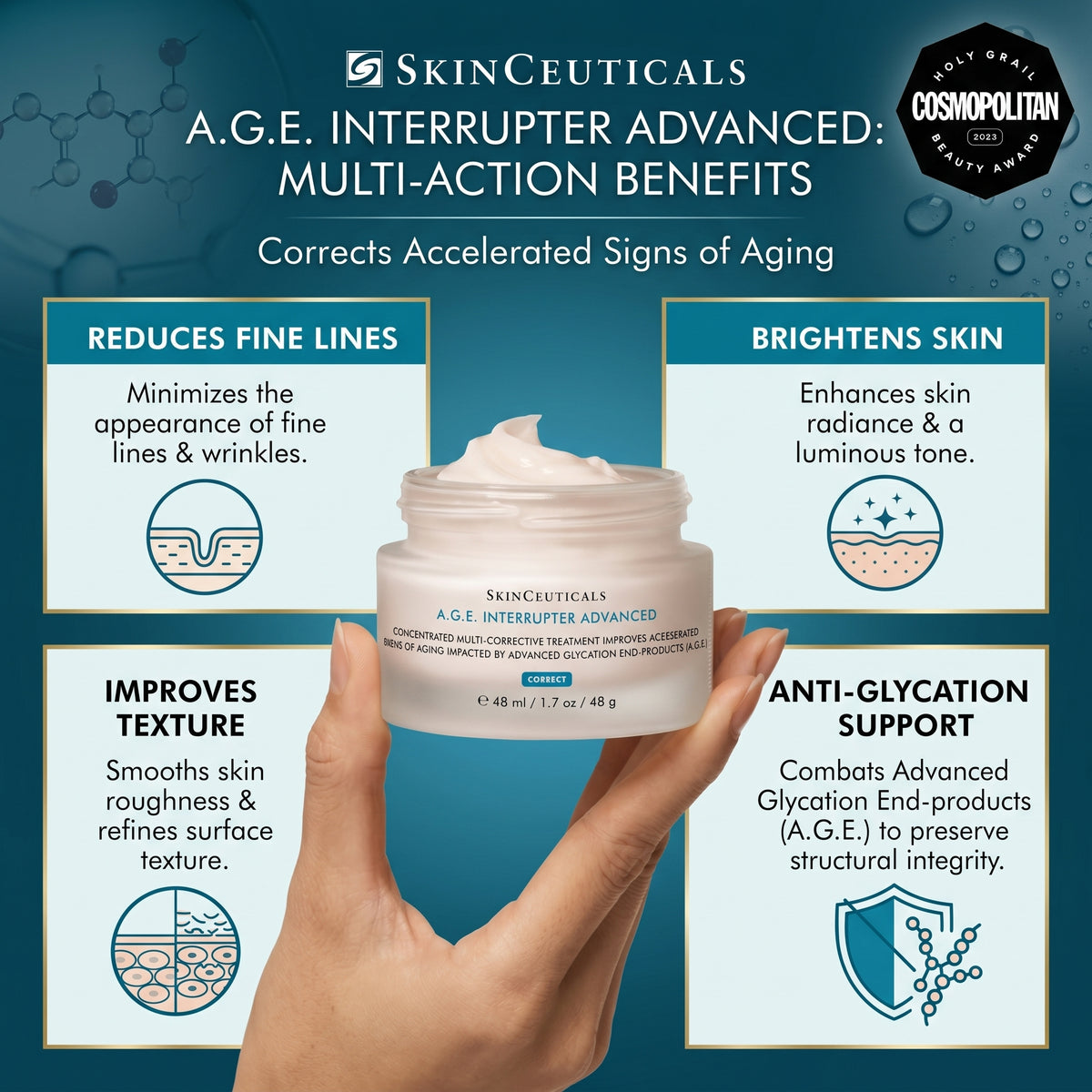 Luxrias™ SkinCeuticals A.G.E. Interrupter Advanced Anti-Aging Cream