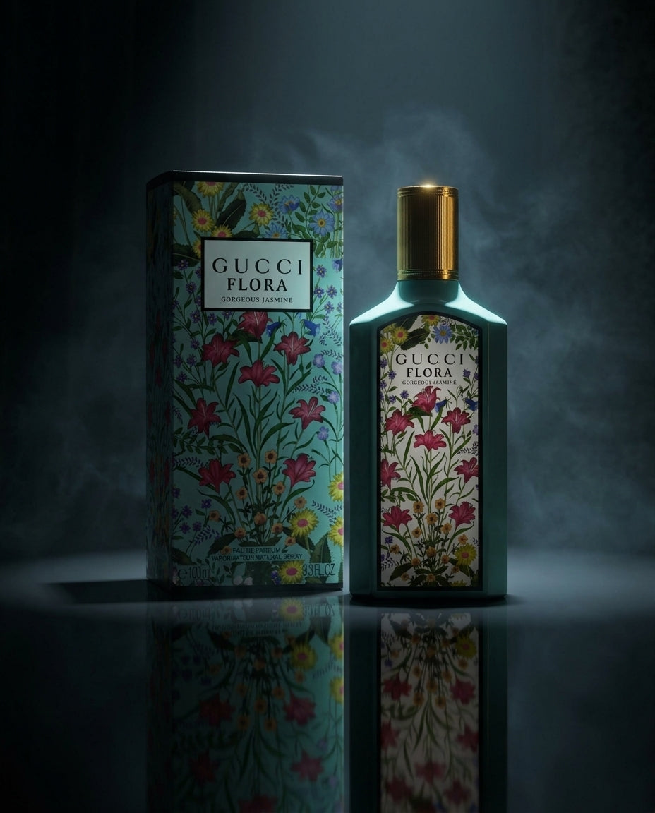 Gucci Flora Gorgeous Jasmine EDP 100 ml / 3.3 oz Women’s Fragrance