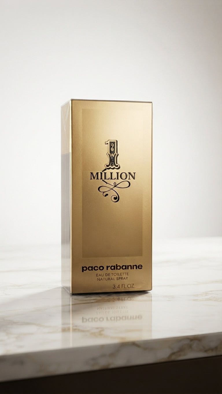 Paco Rabanne 1 Million Eau de Toilette 100ml / 3.4 Fl Oz – Men’s Fragrance