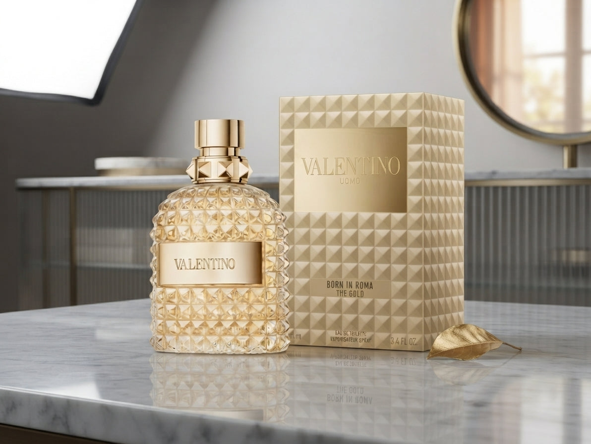 Valentino Uomo Born In Roma The Gold Eau de Toilette (Collector Edition)