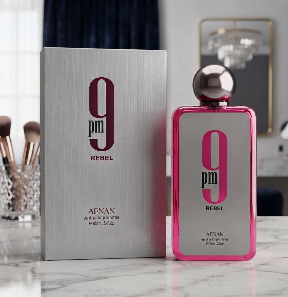 Afnan 9PM Rebel 100ml EDP | Bold & Magnetic Signature Scent