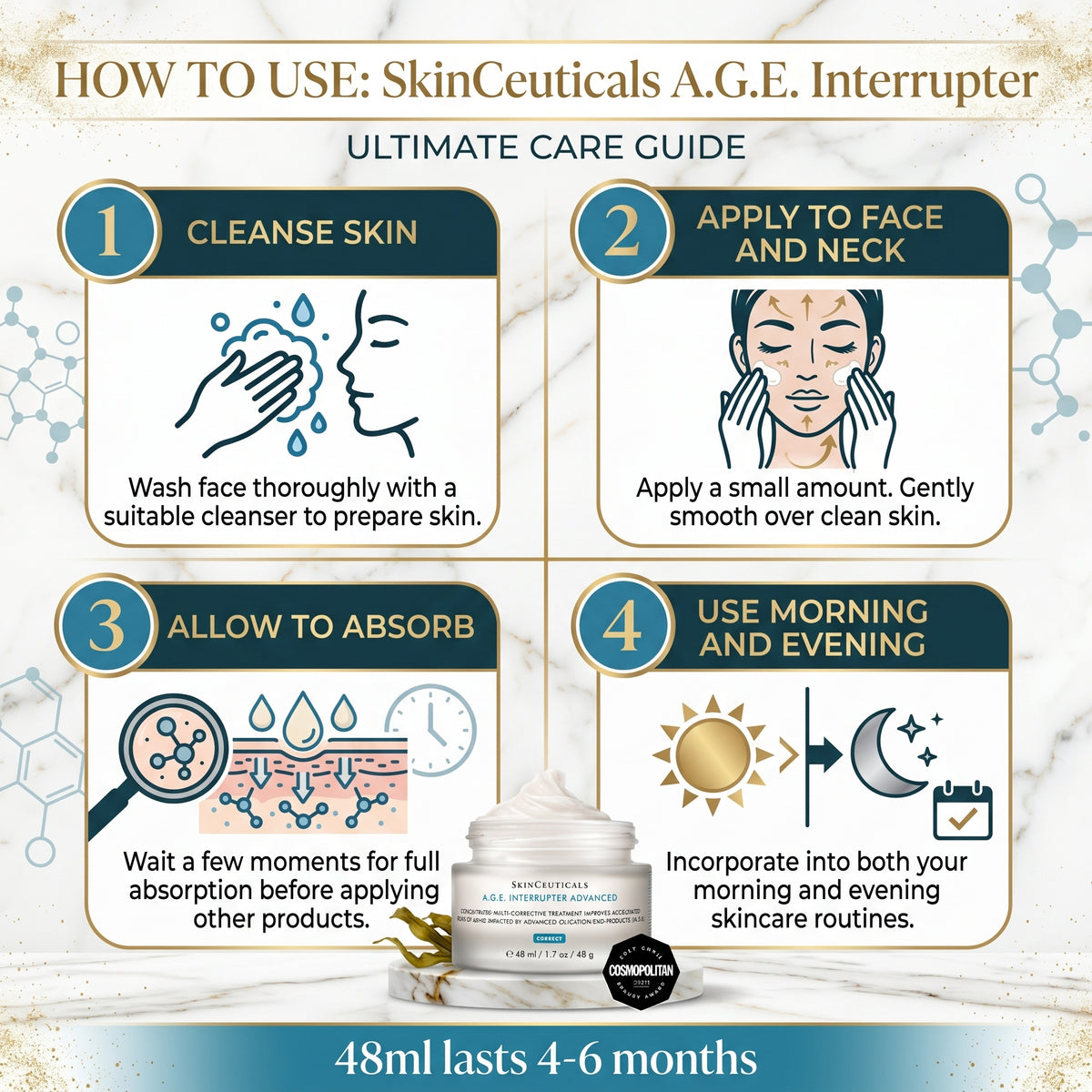 Luxrias™ SkinCeuticals A.G.E. Interrupter Advanced Anti-Aging Cream