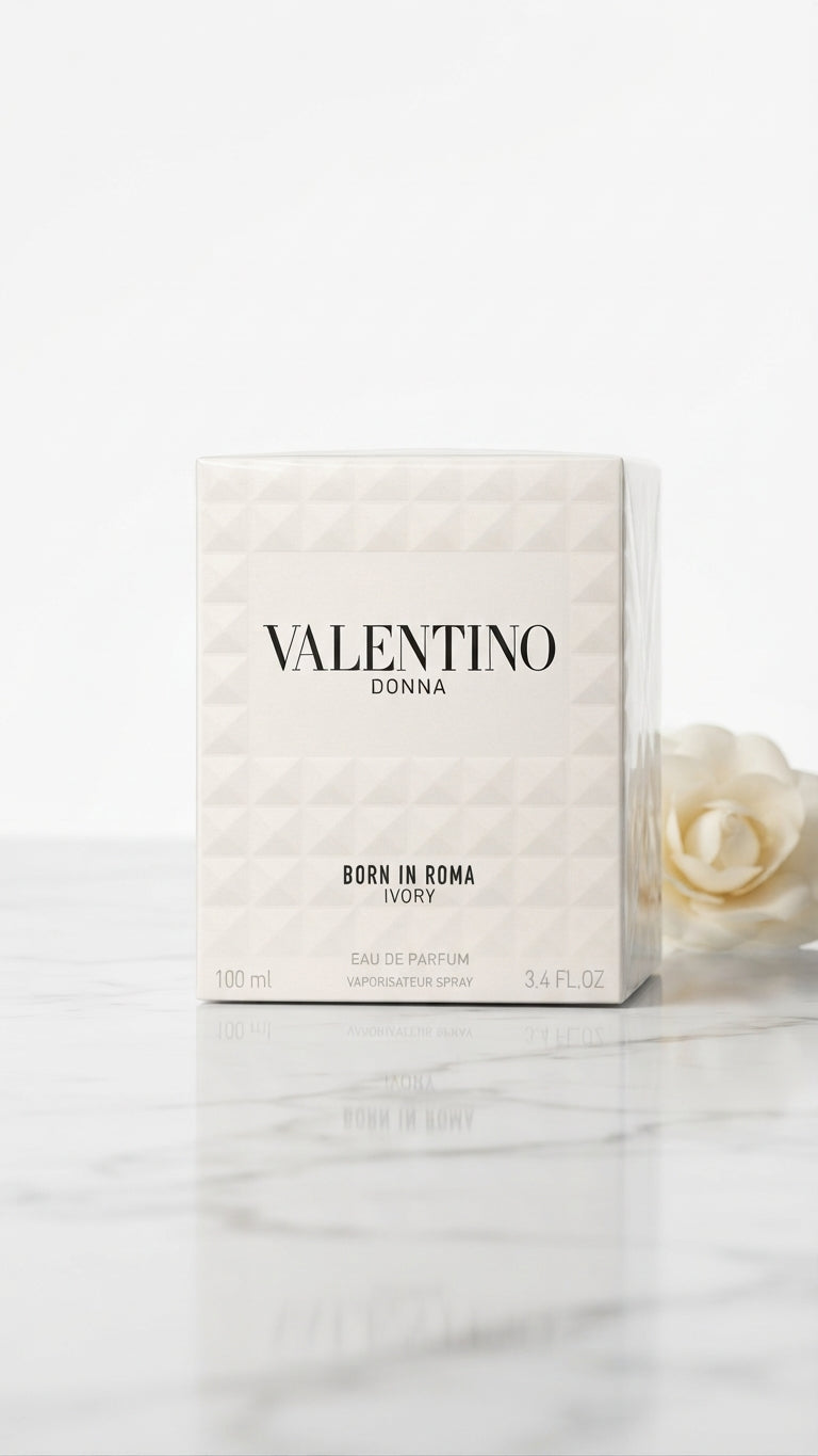 Valentino Born in Roma Ivory Donna Eau de Parfum 100ml / 3.4oz – Women’s Fragrance