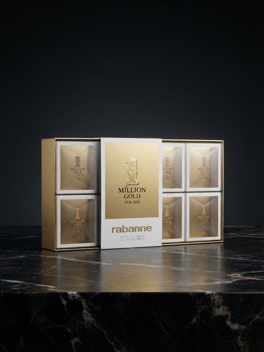 Rabanne 1 Million Gold For Her Eau de Parfum – Authentic Designer Fragrance