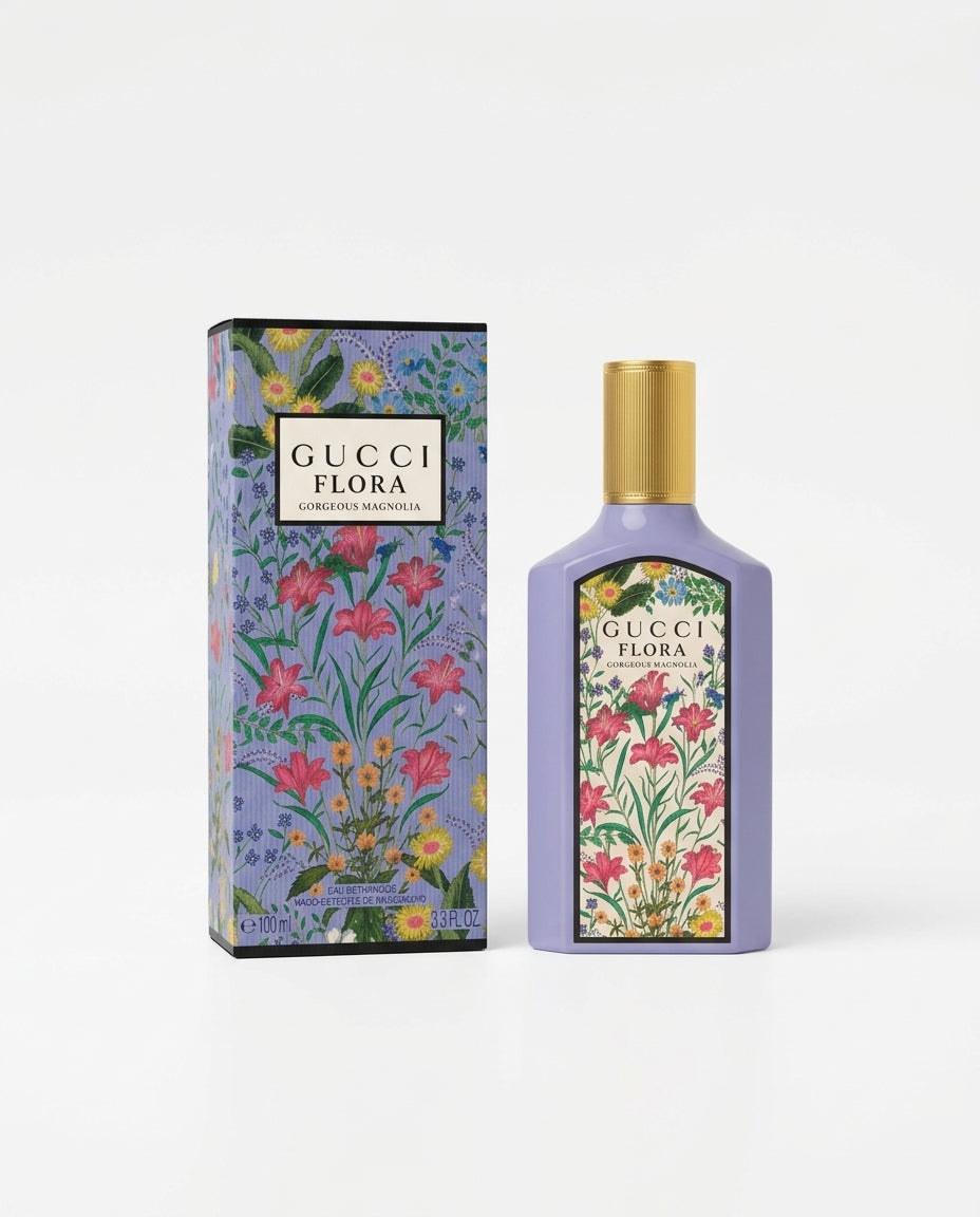 Gucci Flora Gorgeous Magnolia EDP Spray 100 ml / 3.3 oz Women’s Perfume