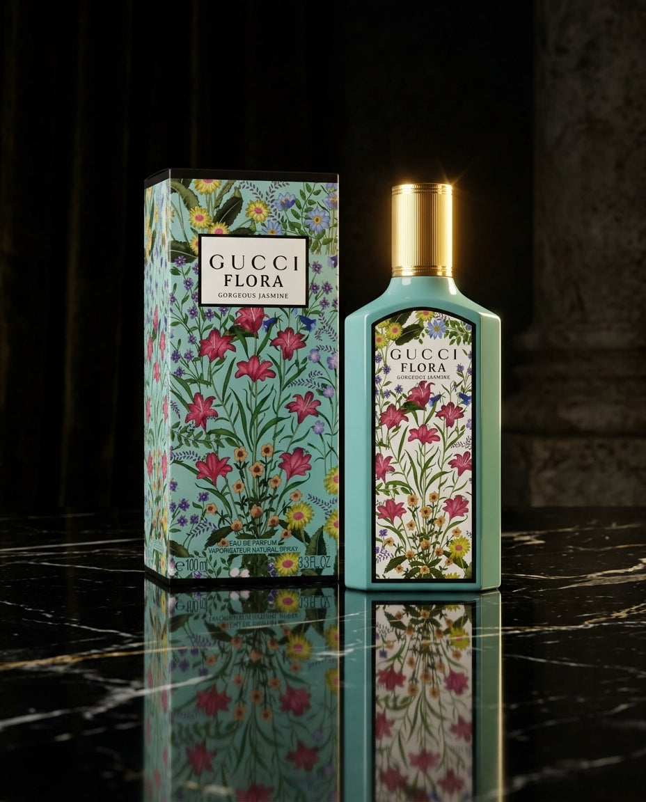 Gucci Flora Gorgeous Jasmine Eau de Parfum Spray 3.3 oz / 100 ml for Women