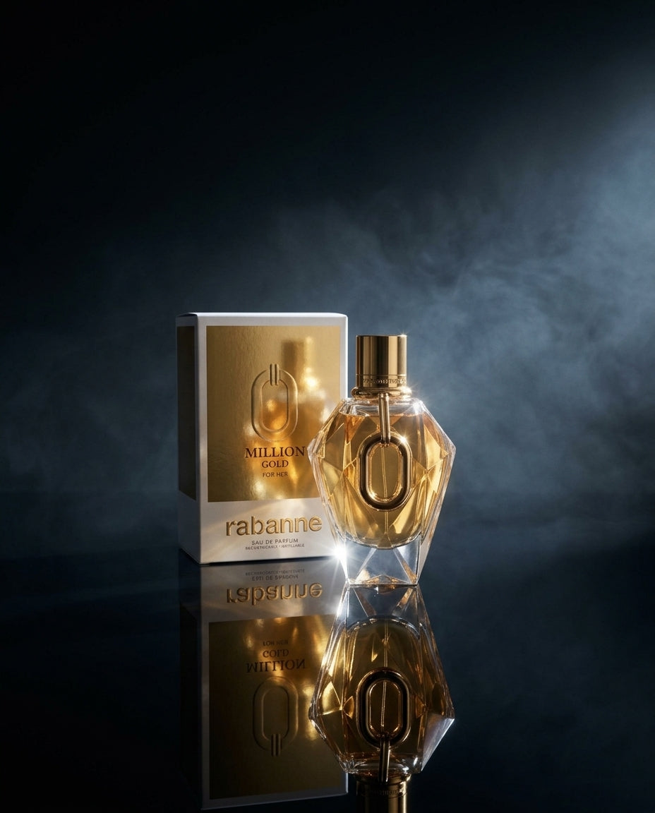 Paco Rabanne Million Gold Eau de Parfum Refillable Spray 3 oz