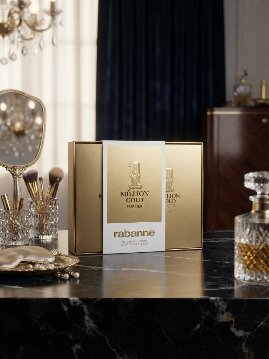 Rabanne 1 Million Gold For Her Eau de Parfum – Luxury Women’s Fragrance
