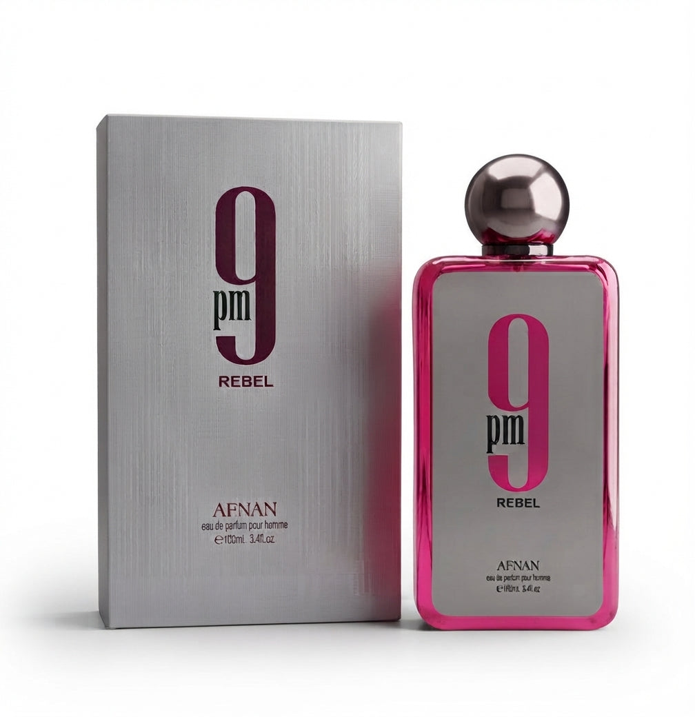 Afnan 9PM Rebel 100ml EDP | Bold & Magnetic Signature Scent