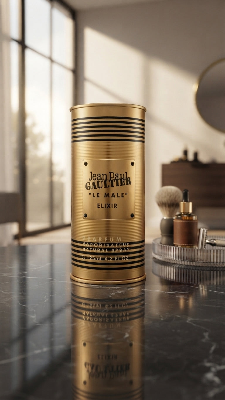 Jean Paul Gaultier Le Male Elixir Parfum | 4.2 fl. oz. / 125 mL Natural Spray