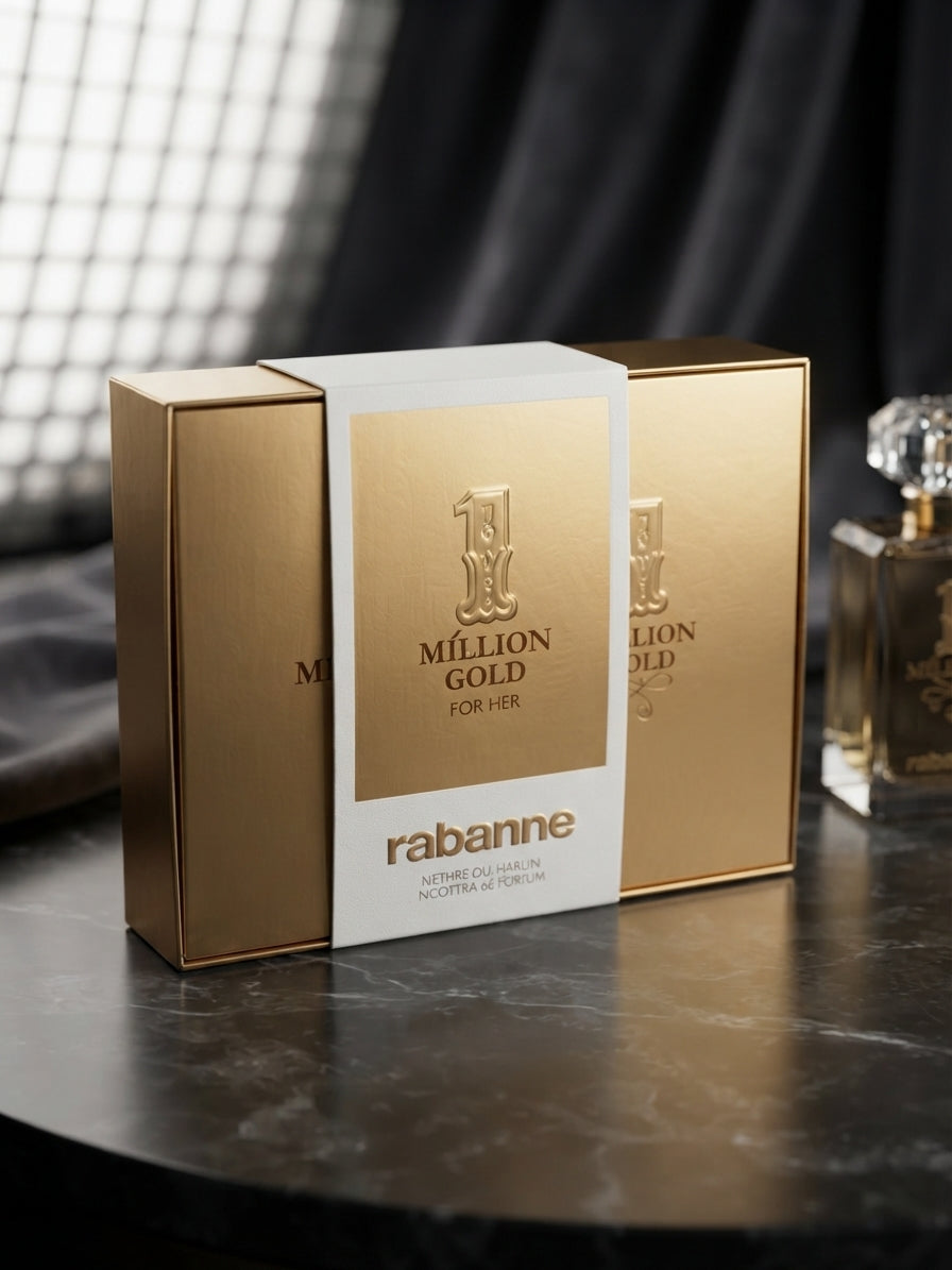 Rabanne 1 Million Gold For Her Eau de Parfum – Luxury Women’s Fragrance