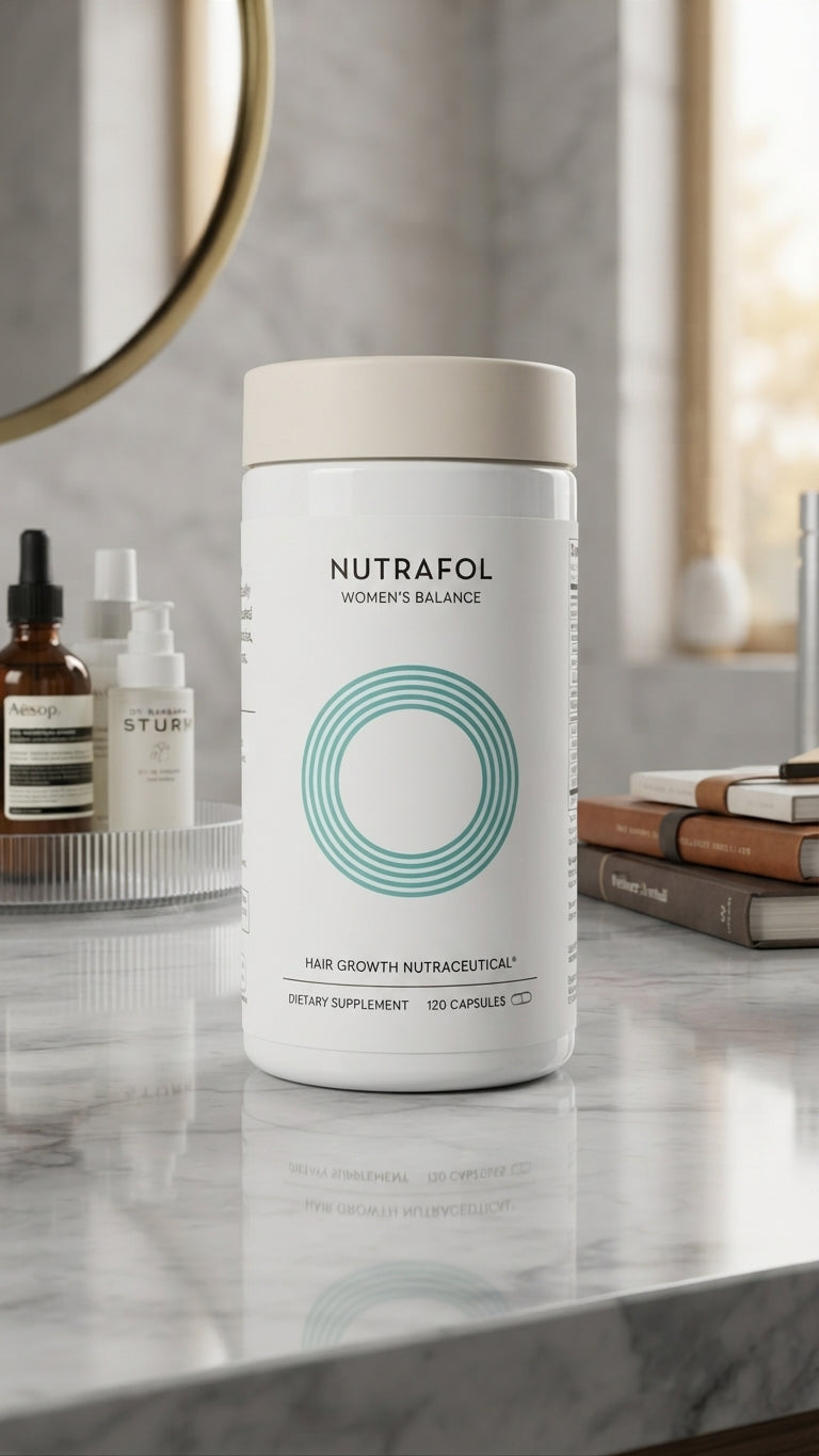 Nutrafol Women's Balance Hair Growth Nutraceutical | 120 Capsules
