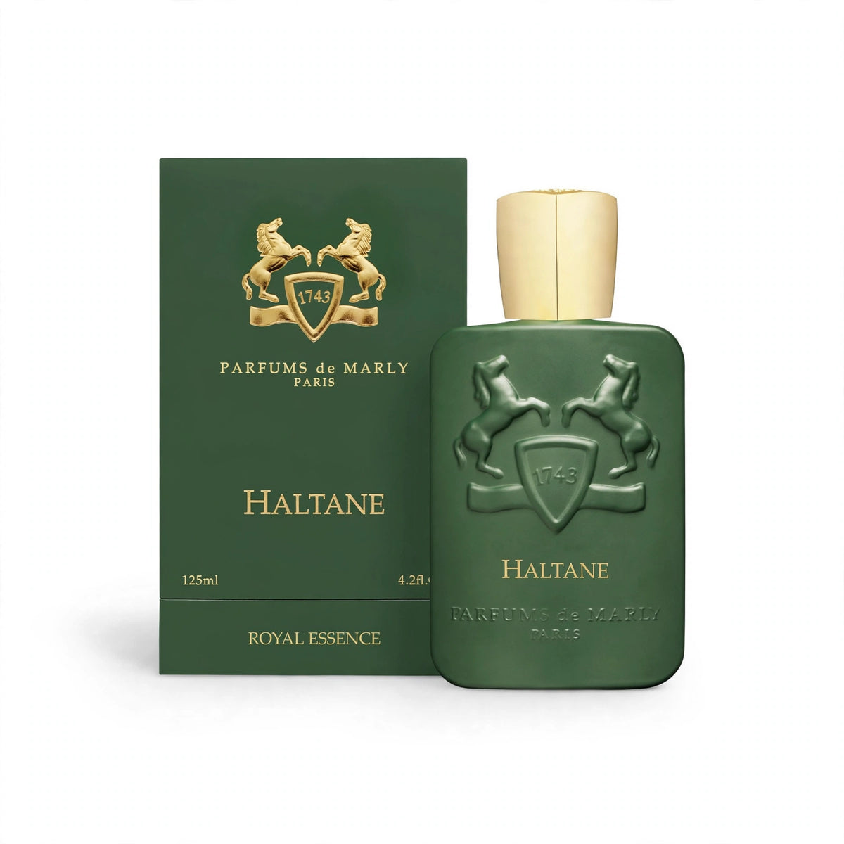 Parfums de Marly Haltane Eau de Parfum 125ml for Men — bottle and box on white background