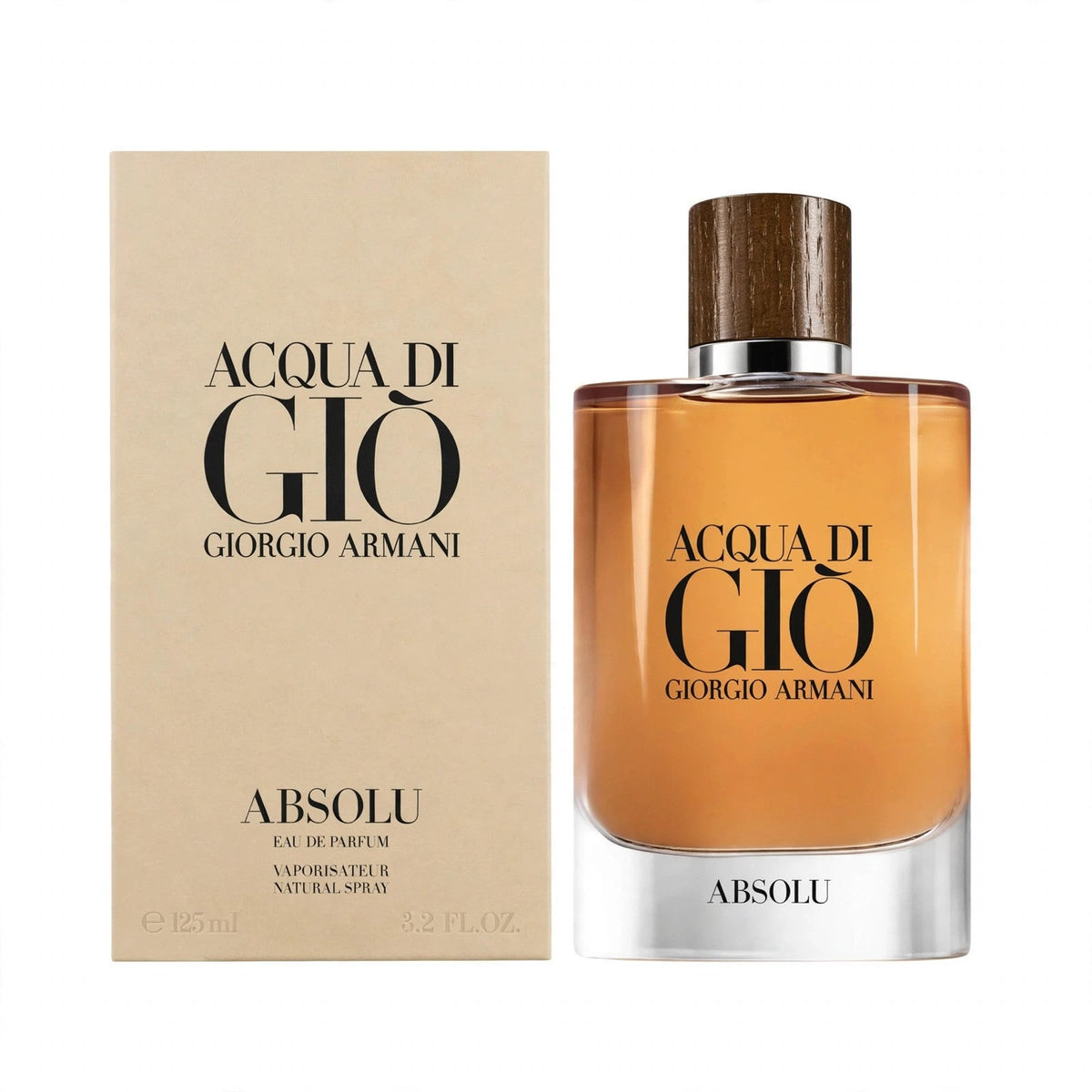 Giorgio Armani Acqua di Gio Absolu Eau de Parfum 125ml bottle and box