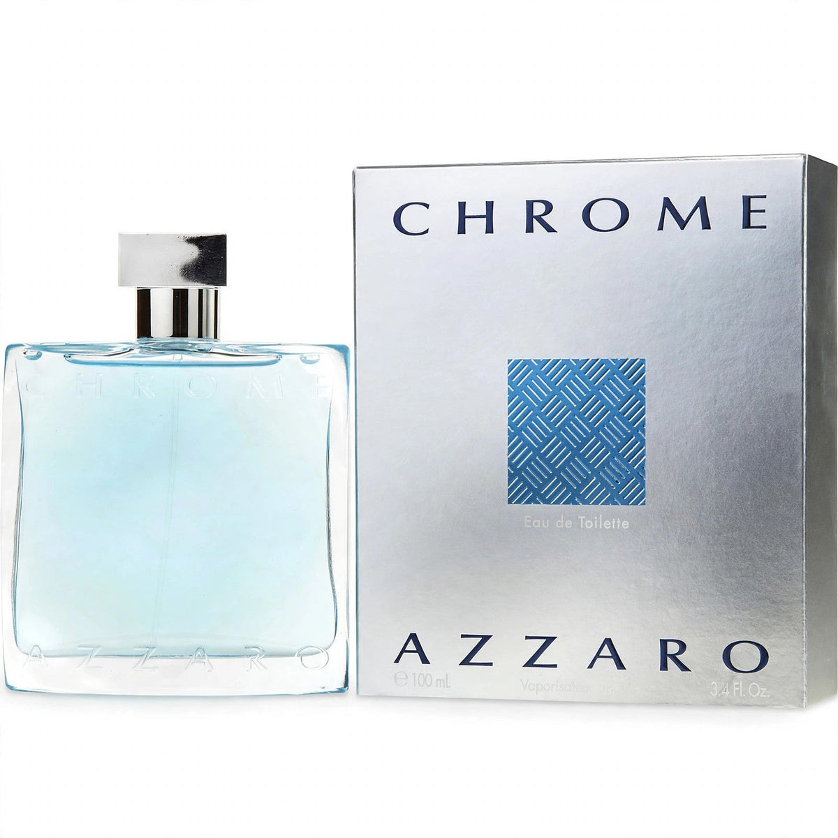 Azzaro Chrome Eau de Toilette 100ml / 3.3oz for Men enhanced product photo