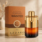 Azzaro Forever Wanted Absolu Eau de Parfum 100ml bottle and box in warm beige studio