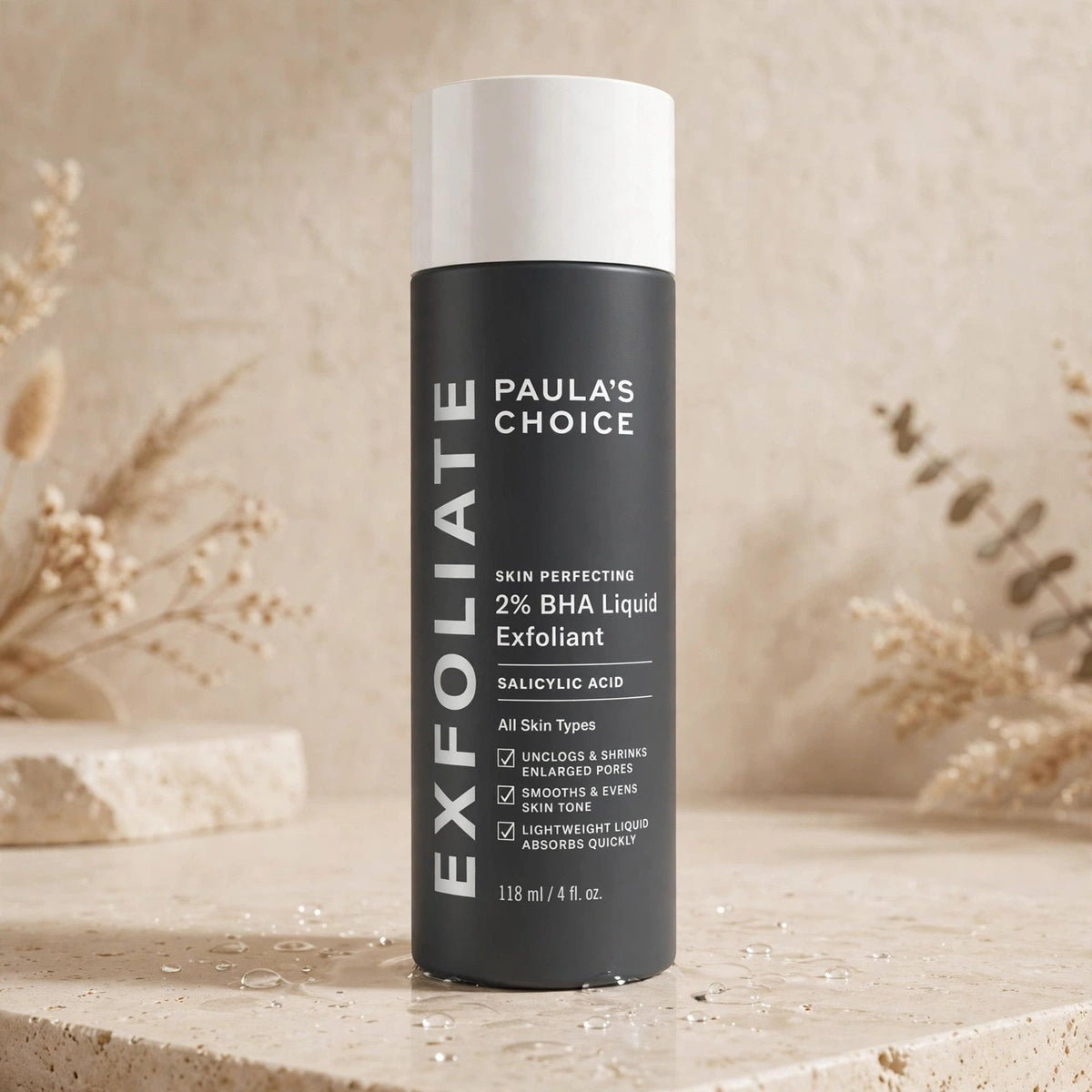 Paula's Choice Skin Perfecting 2% BHA Liquid Exfoliant – 118ml / 4 fl oz – warm view