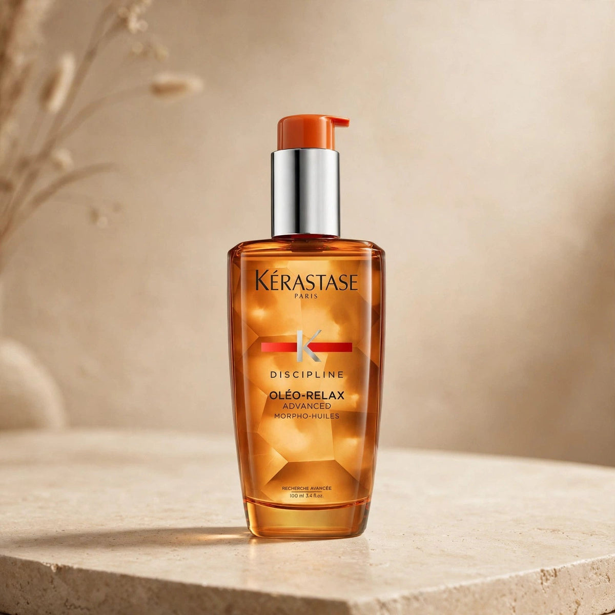 Kérastase Discipline Oleo-Relax Advanced Hair Oil – 100ml / 3.4oz – warm view