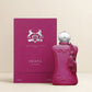 Parfums de Marly Oriana perfume in a minimal cream studio