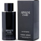 Armani Code Eau de Parfum 125ml bottle and box on white background