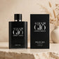 Acqua di Gio Profumo Parfum bottle and box in warm beige studio