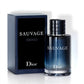 Dior Sauvage Eau de Toilette 100ml bottle and box on white background