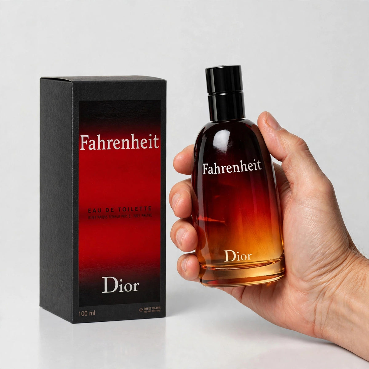 Dior Fahrenheit Eau de Toilette 100ml for Men - lifestyle product photo