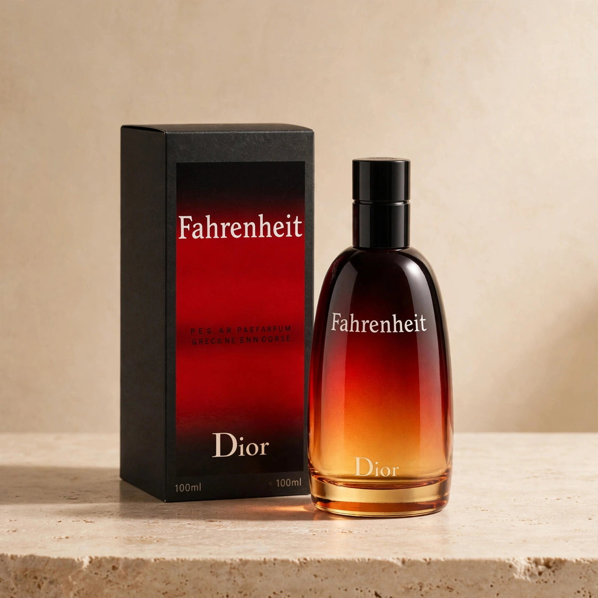 Dior Fahrenheit Eau de Toilette 100ml for Men - premium studio product photo