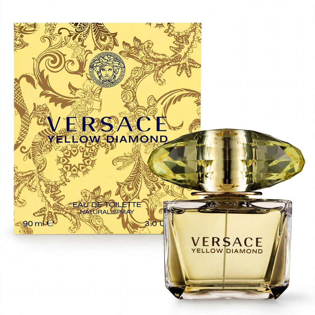 Versace Yellow Diamond EDT 90ml — Studio product photo