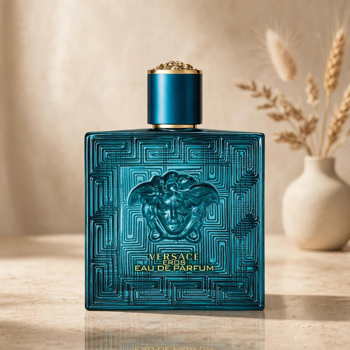Versace Eros EDP 100ml — Warm beige studio set